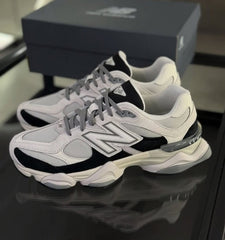 New Balance 9060 WHITE GREY JET BLACK