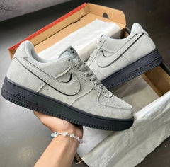 Nike Airforce 1 SUEDE GREY BLACK