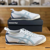 Onitsuka Tiger Mexico 66 White Sky Navy Blue Mens 7A Premium D-2052
