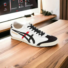 Onitsuk_a Tiger Mexico 66 Deluxe Kabuki White Black Red 7A Premium (D-1661 P-1)