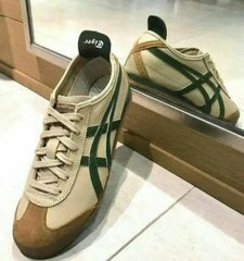 Onitsuk_a Tiger Mexico 66 Beige Grass Green Mens 7A Premium Quality D-1783
