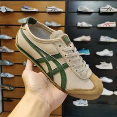 Onitsuk_a Tiger Mexico 66 Beige Grass Green Mens 7A Premium Quality D-1783