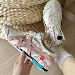 Onitsuk_a Tiger Panda & CNY Slip-On Womens 7A Premium Full Accessories (D-1816)