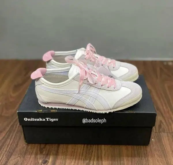 Onitsuk_a Tiger Mexico 66 Breeze Pink Girls 7A Premium Sneakers (D-1742)