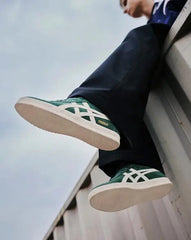 Onitsuk_a Tiger Mexico Delegation - Pine GreenCream Retro 1968 Heritage (D-1995)
