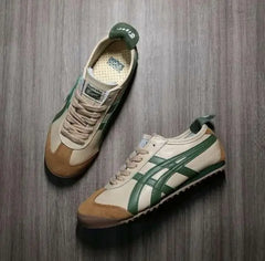 Onitsuka Tiger MEXICO 66 Beige Grass Green 1st Leather Quality Fixx
