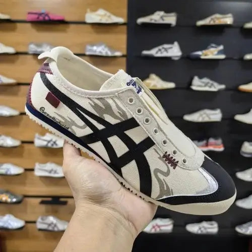 Onitsuka Tiger Mexico 66 Slip-On Blood Oil Mens First Copy Full Accessories D-1910