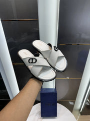 Dior_CD Cross White Premium Slide For Men