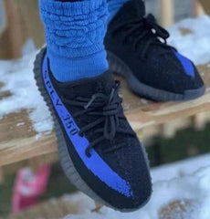 Adidas Yeezy Boost 350 V2 Dazzling Blue Semi UA With Full Accessories