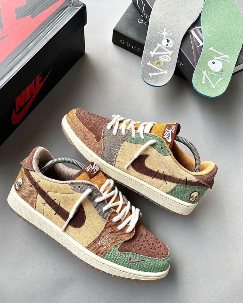 Nike Air Jordan Retro 1 Low OG Zion Williamson Voodoo