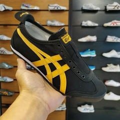 Onitsuka Tiger Slip On BLACK YELLOW