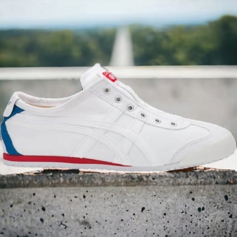 Onitsuka Tiger Mexico 66 Slip On WHITE X BLUE FIX