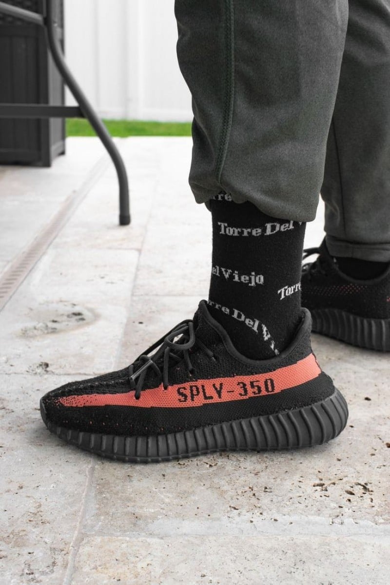 Adidass Yeezy Boost 350 V2 Core Black Red SPLY-350