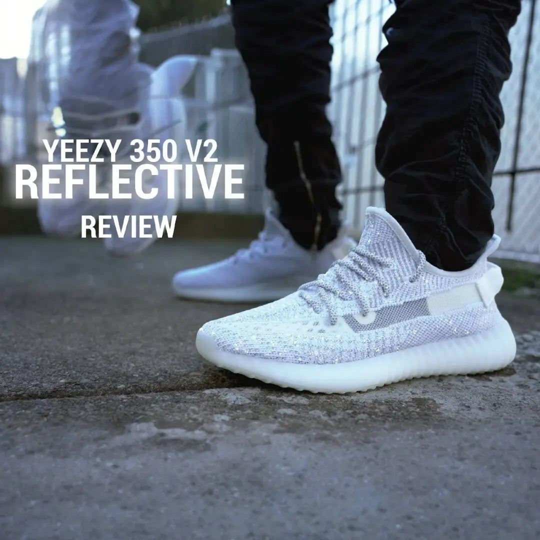 Adidas Yeezy 350 V2 Static Reflective Girls  Semi UA 7A Quality Full Kit Accessories (D-2062)