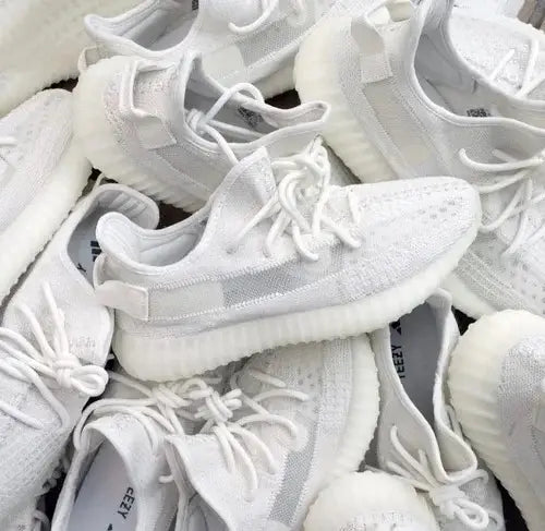 Adidas Yeezy 350 V2 Bone Girls  Semi UA 7A Quality  Full Kit Accessories (D-2061)