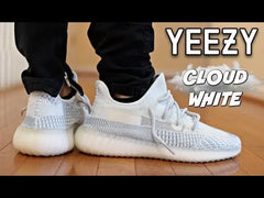 Adida_s Yeezy 350 V2 Cloud White Reflective For Girls  Semi UA Quality  Full Accessories (D-2054)