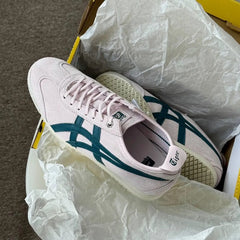 Onitsuka Tiger Mexico 66 SD Crystal Pink Spruce Green  7A Premium (D-2032)