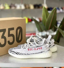 Adida_s Yeezy 350 V2 Zebra  Mens Semi UA 7A Quality  Full Accessories (D-1791)