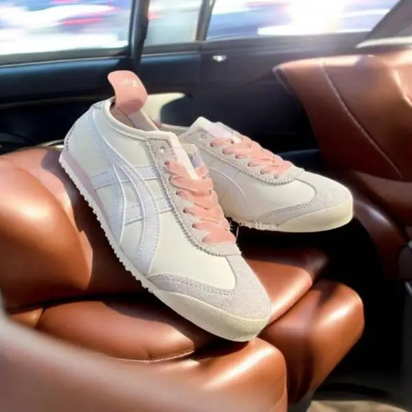 Onitsuk_a Tiger Mexico 66 Breeze Pink  Girls 7A Premium Sneakers (D-1742)
