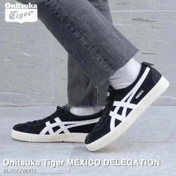 Onitsuk_a Tiger Mexico Delegation  Black White Mens 1968 Olympic Heritage D-1997