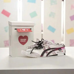 Onitsuk_a Tiger Mexico 66 Panda Prank - WhitePink  Girls Premium Replica Sneakers (D-1993)