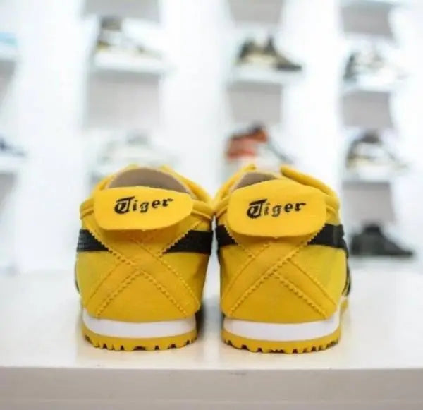 Onitsuk_a Tiger Mexico 66 Slip-On Yellow Black First Copy D-1868