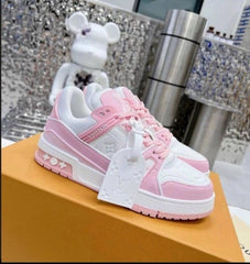 Louiss Vuitton LV TRAINER PINK
