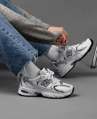 New Balance 530 White Navy Womens