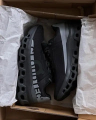 ON Running Cloud Monster Black Sneaker