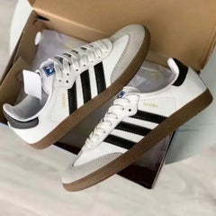 Adida_s Samba OG Trainer white cloud Men Heavy Quality fixx