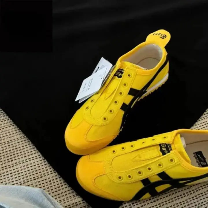 *Onitsuka Tiger Mexico 66 Slip On Yellow Black 145