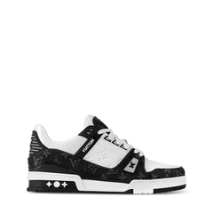 Louis Vuitton LV Trainer Monogram White Black Denim (140